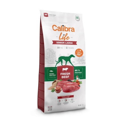 CALIBRA DOG life senior large fresh beef 12kg CALIBRA DOG life senior large fresh beef 12kg