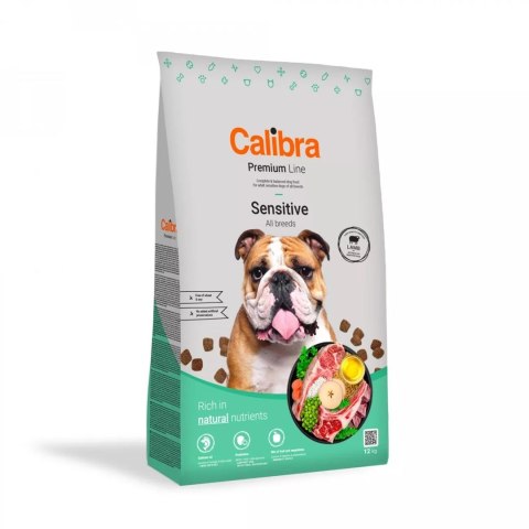 CALIBRA PREMIUM Dog Sensitive jagnięcina - karma dla psa - 12 kg CALIBRA PREMIUM Dog Sensitive jagnięcina - karma dla psa - 12 kg