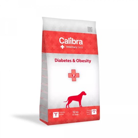 CALIBRA Veterinary Diets Diabetes /Obesity - karma dla psa - 12 kg CALIBRA Veterinary Diets Diabetes /Obesity - karma dla psa - 12 kg