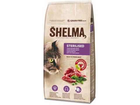 SHELMA karma sucha dla kotów sterylizowanych. Z wołowiną 8kg SHELMA karma sucha dla kotów sterylizowanych. Z wołowiną 8kg