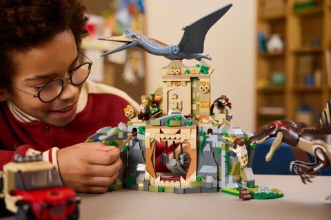 LEGO Jurassic World 76976 Powietrzna misja z kecalkoatlem i spinozaurem
