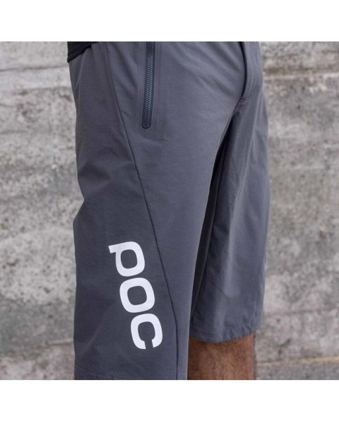 Spodenki rowerowe POC ESSENTIAL ENDURO - szary XL Spodenki rowerowe POC ESSENTIAL ENDURO - szary XL