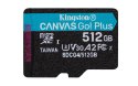 KINGSTON microSDXC Canvas Go Plus 512GB + Adapter