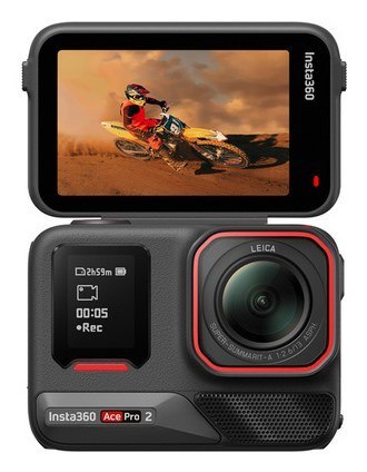 Insta360 Ace Pro 2 Dual Battery - kamera sportowa 8K z dwoma bateriami