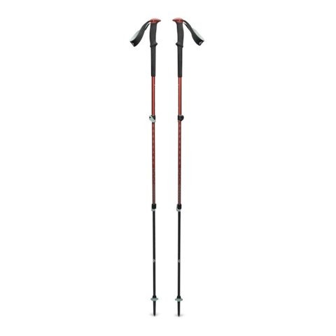 Kije trekkingowe Black Diamond Trail Back Trekking Poles Iron Red
