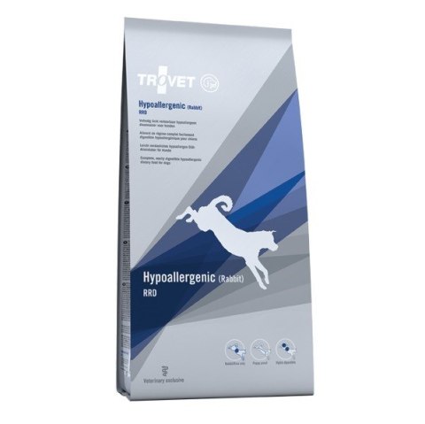 Trovet RRD Hypoallergenic Rich in Rabbit sucha karma dla psa 10kg