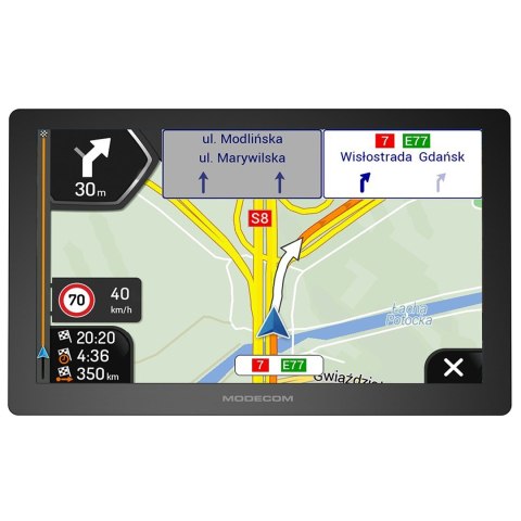 MODECOM FREEWAY CX 9.4 NAWIGACJA DO SAMOCHODÓW I CIĘŻARÓWEK IGO NAVIGATION TRUCK (EUROPA ROCZNA AKTUALIZACJA)