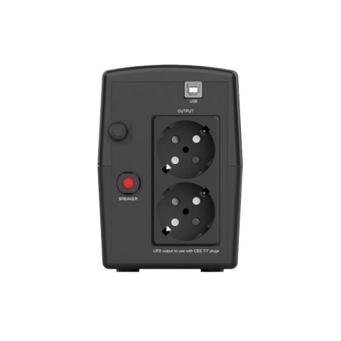 INFOSEC ZASILACZ AWARYJNY UPS X1+ 500, 500VA, 300W, 2X FR/SCHUKO INFOSEC ZASILACZ AWARYJNY UPS X1+ 500, 500VA, 300W, 2X FR/SCHUKO