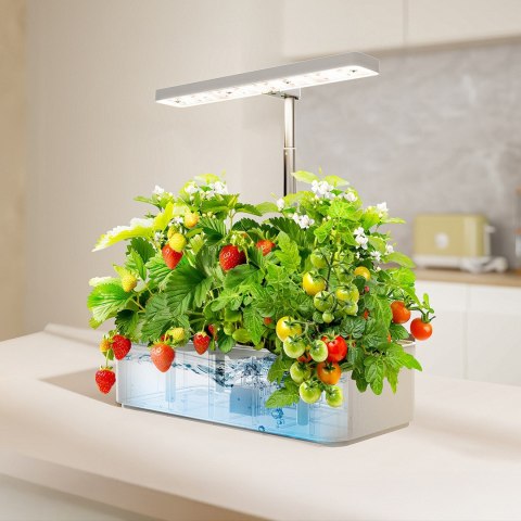 GREENBLUE INTELIGENTNY SYSTEM WEWNĘTRZNEJ UPRAWY ROŚLIN, DONICZKA SMART, POJEMNOŚĆ 4L, NA 12 ROŚLIN, DIODY LED FULL SPECTRUM GREENBLUE INTELIGENTNY SYSTEM WEWNĘTRZNEJ UPRAWY ROŚLIN, DONICZKA SMART, POJEMNOŚĆ 4L, NA 12 ROŚLIN, DIODY LED FULL SPECTRUM