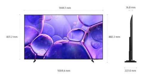 Telewizor Samsung UE65U8092FU LED 65'' 4K Ultra HD Tizen Dolby Digital DVB-T2 Czarny