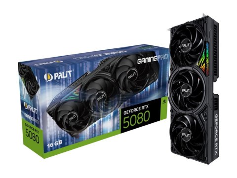 Karta graf. Palit RTX 5080 GamingPro 16GB Karta graf. Palit RTX 5080 GamingPro 16GB