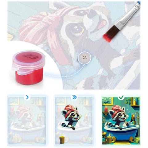 Obraz do malowania po numerach 40x50 cm Massido Szop