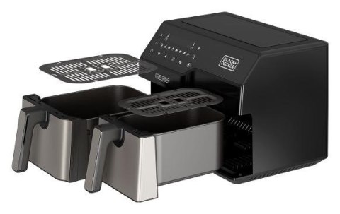 Frytkownica beztłuszczowa Black+Decker Dual Basket BXAF9000E