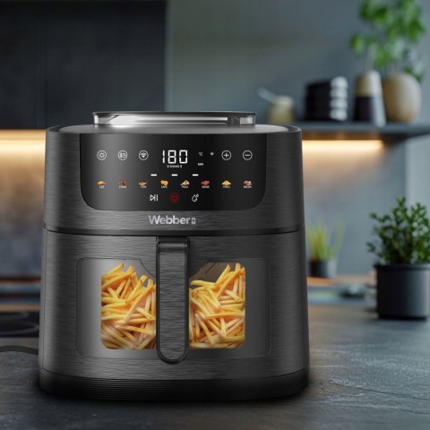 Frytkownica beztłuszczowa Webber AF800 UNO 8L Wi-Fi para Air Fryer Frytkownica beztłuszczowa Webber AF800 UNO 8L Wi-Fi para Air Fryer