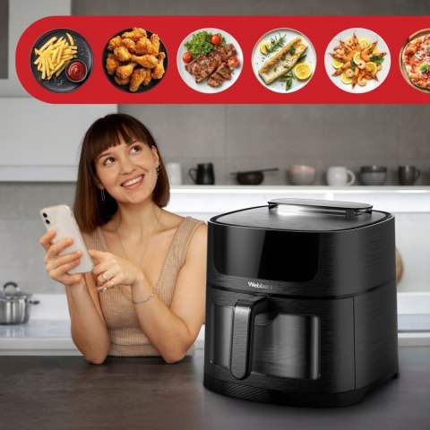 Frytkownica beztłuszczowa Webber AF800 UNO 8L Wi-Fi para Air Fryer Frytkownica beztłuszczowa Webber AF800 UNO 8L Wi-Fi para Air Fryer