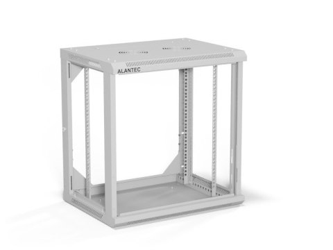 ALANTEC Szafa wisząca 19" 12U 600x450, drzwi szklane, kolor szary, do samodzielnego montażu - Flat Pack (SW-12U-600-450-01-SF) ALANTEC Szafa wisząca 19" 12U 600x450, drzwi szklane, kolor szary, do samodzielnego montażu - Flat Pack (SW-12U-600-450-01-SF)