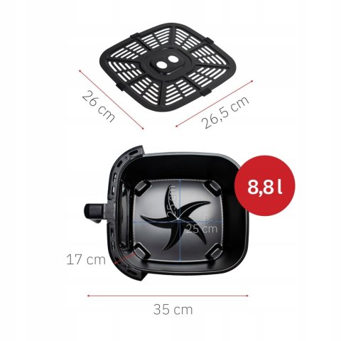 Frytkownica beztłuszczowa 8,8L 2200W Webber AF801 Air Fryer