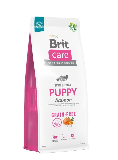 BRIT Care Grain-Free Puppy Salmon - sucha karma dla szczeniąt - 12 kg BRIT Care Grain-Free Puppy Salmon - sucha karma dla szczeniąt - 12 kg