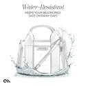 Case-Mate Micro Tote Bag - Wodoodporna torba na ramię (Silver Chrome/Clear)