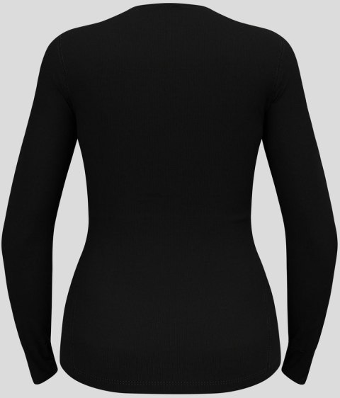 Koszulka damska Odlo BL TOP crew neck l/s ACTIVE WARM ECO roz. S Czarna Koszulka damska Odlo BL TOP crew neck l/s ACTIVE WARM ECO roz. S Czarna