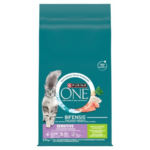 PURINA ONE SENSITIVE Cat Turkey & Rice 9,75kg PURINA ONE SENSITIVE Cat Turkey & Rice 9,75kg