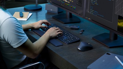 Klawiatura Logitech MX Keys S Bezprzewodowa Graphit