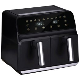Frytkownica beztłuszczowa Air Fryer 1700W 2x4L Alpina czarna