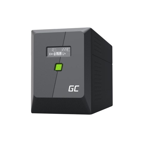 GREEN CELL UPS POWERPROOF 1200W/2000VA MODYFIKOWANA SINUSOIDA GREEN CELL UPS POWERPROOF 1200W/2000VA MODYFIKOWANA SINUSOIDA