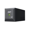 GREEN CELL UPS POWERPROOF 480W/750VA CZYSTA SINUSOIDA GREEN CELL UPS POWERPROOF 480W/750VA CZYSTA SINUSOIDA