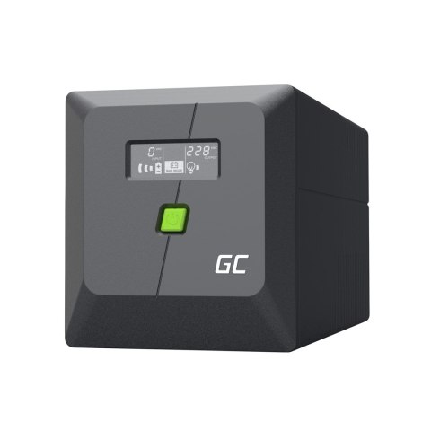 GREEN CELL UPS POWERPROOF 480W/750VA CZYSTA SINUSOIDA GREEN CELL UPS POWERPROOF 480W/750VA CZYSTA SINUSOIDA