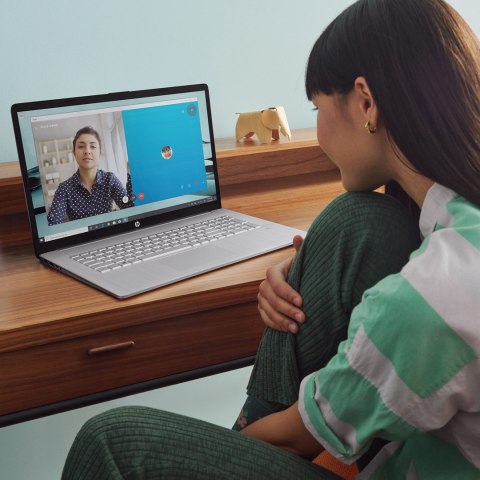 HP 17-CN300-AJ7Z9U8 i5-1334U 17.3" AG IPS 8GB SSD256 BT Win11 Natural Silver (REPACK) 2Y