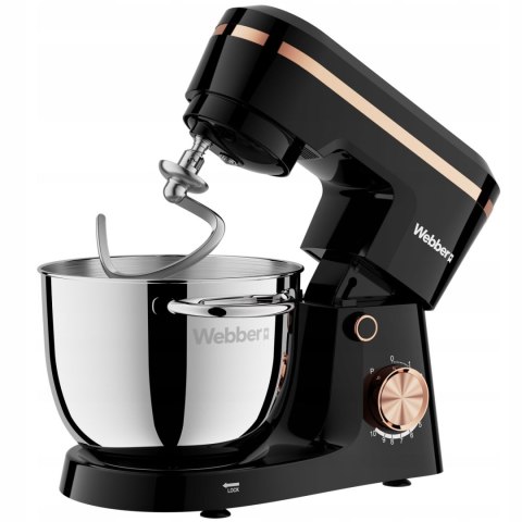 AURA SM15 Robot planetarny 2000W 5,2L Webber czarny/stalowy