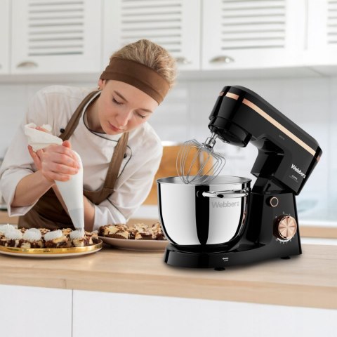 AURA SM15 Robot planetarny 2000W 5,2L Webber czarny/stalowy