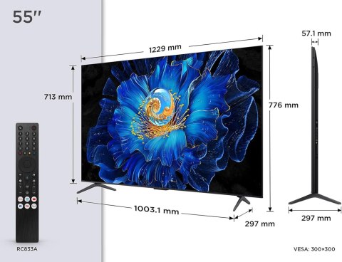 Telewizor 55" TCL 55C61KS