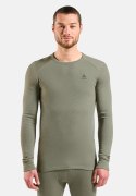 Bielizna termoaktywna z długim rękawem Odlo BL TOP crew neck l/s ACTIVE WARM roz. M Szara