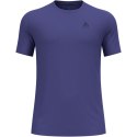 Bielizna termoaktywna z krótkim rękawem Odlo BL TOP crew neck l/s MERINO 160 roz. L Niebieska