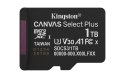 KINGSTON microSDXC 1TB Canvas Select Plus 3 + ADP