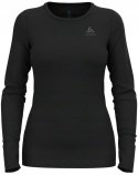 Koszulka damska Odlo BL TOP crew neck l/s MERINO 200 roz. S Czarna