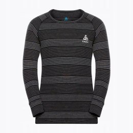 Zestaw bielizny dziecięcej Odlo Set long ACTIVE WARM ECO SET roz. 152cm Czarno-Szary