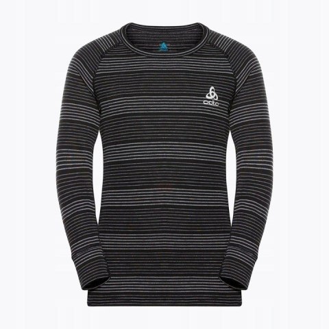 Zestaw bielizny dziecięcej Odlo Set long ACTIVE WARM ECO SET roz. 152cm Czarno-Szary