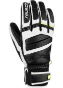Rękawice REUSCH Master Pro r. 8,5 czarno-biało-zółte Rękawice REUSCH Master Pro r. 8,5 czarno-biało-zółte