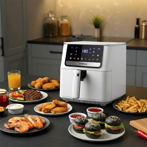 Frytkownica beztłuszczowa Air Fryer Berdsen BD-662 biała
