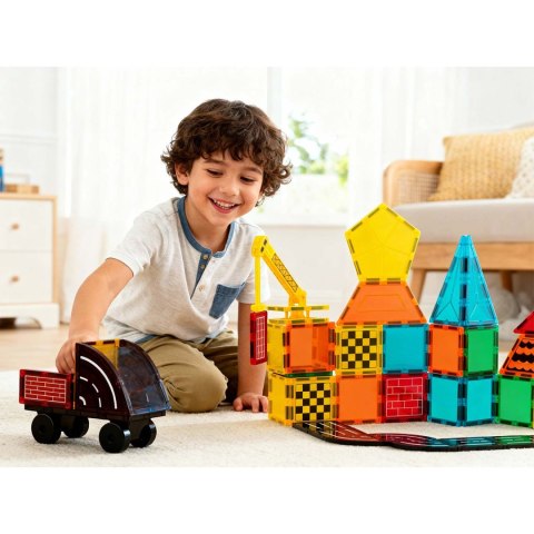 Klocki magnetyczne edukacyjne konstrukcyjne 90 szt RK-780 Ricokids