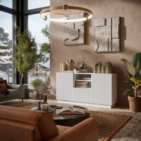 Komoda LIVERTI 150x42x78 biały