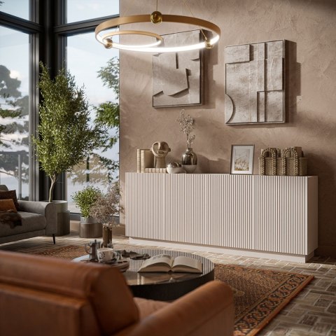 Komoda LIVERTI 200x42x78 kaszmir