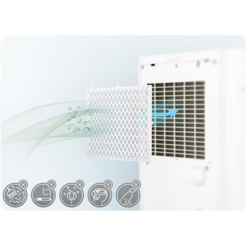 Berdsen BD-534 osuszacz powietrza 20L Wi-Fi biały dom/pranie