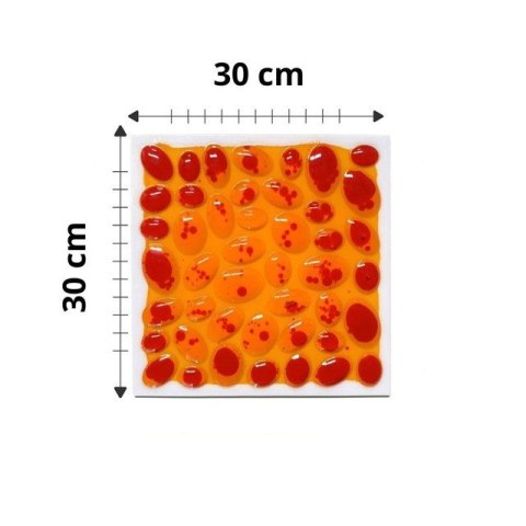 Tullo 701 Ścieżka sensoryczna - sensoryczne płytki z cieczą fakturowe 30x30cm 4 szt.