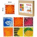Tullo Ścieżka sensoryczna - sensoryczne płytki z cieczą fakturowe 30x30 cm 6 szt Tullo Ścieżka sensoryczna - sensoryczne płytki z cieczą fakturowe 30x30 cm 6 szt