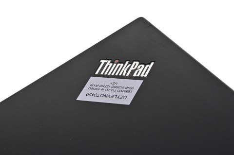 LENOVO ThinkPad T15 G1 i7-10610U 32GB 1TB SSD 15" FHD Win11pro + zasilacz UŻYWANY