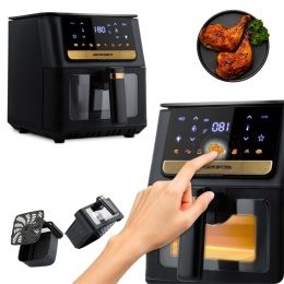 Frytkownica beztłuszczowa Air Fryer 6,5L 1700W Berdsen BD-655 czarna